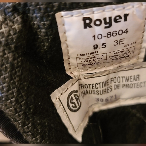 NWT Royer Safety Boots - Picture 9 of 10
